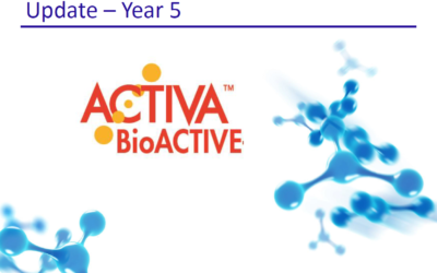 ACTIVA 5-Year Update with New Research, Cases, Competitive Information and More